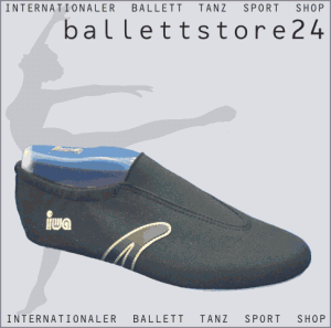 IWA 507 Kunstturnschuhe in Schwarz