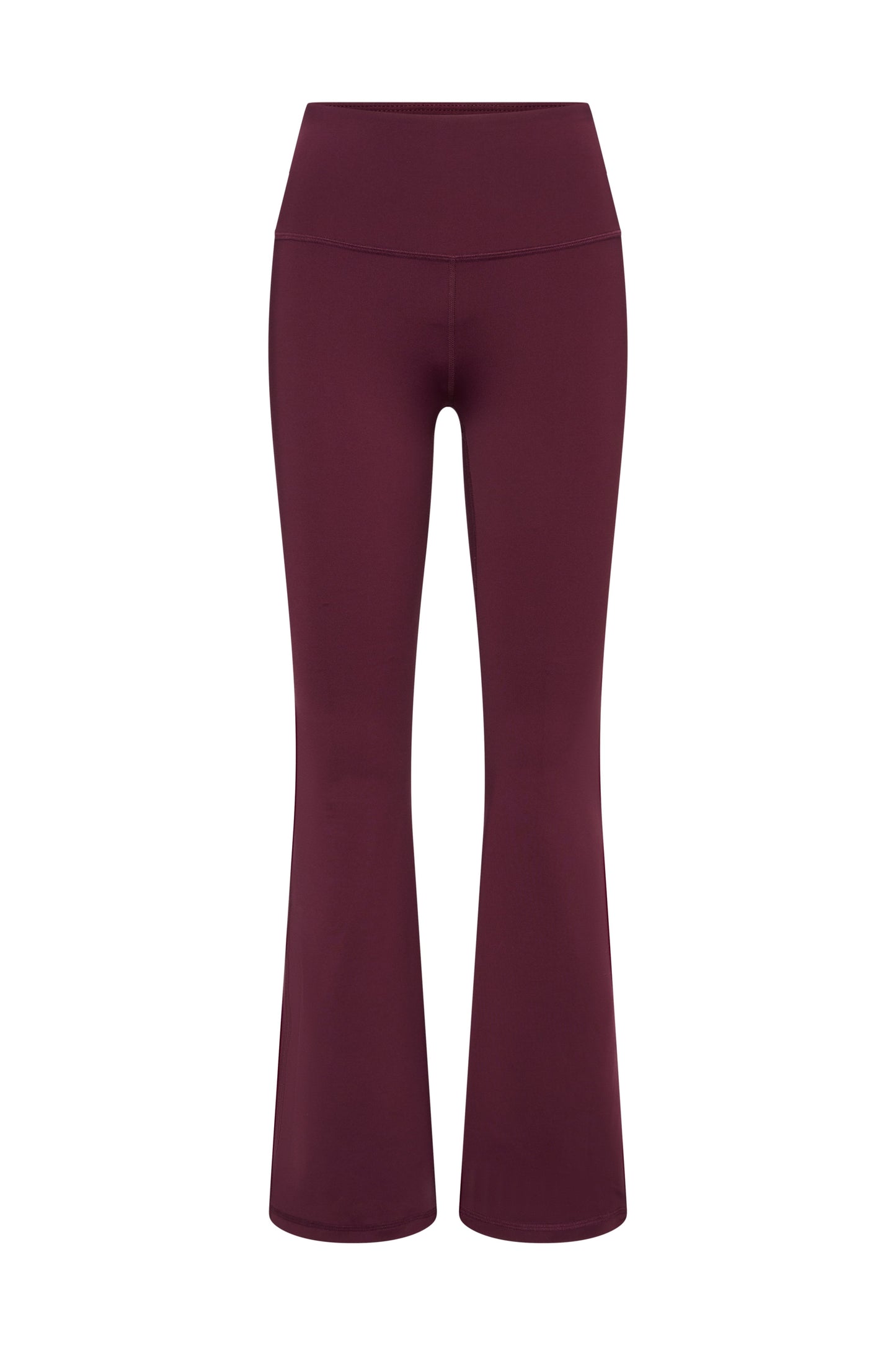 High-waist flared leggings Always Dressed Italiaanse pruim