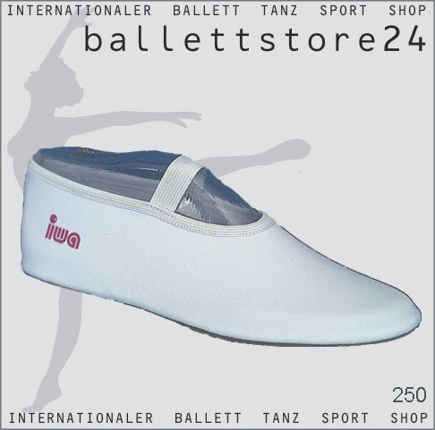 IWA 250 Trampolinschuhe in Weiß und Schwarz