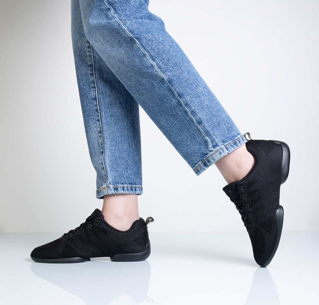 Suny by Anna Kern Sneaker 120 Knit – schwarz