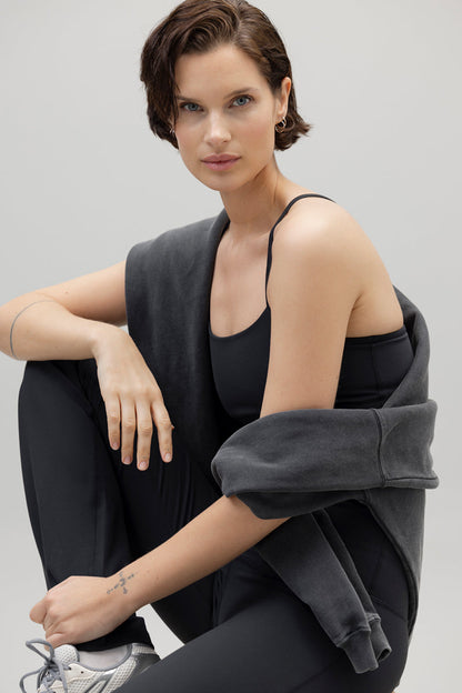 High-waist flared leggings Altijd gekleed in het zwart