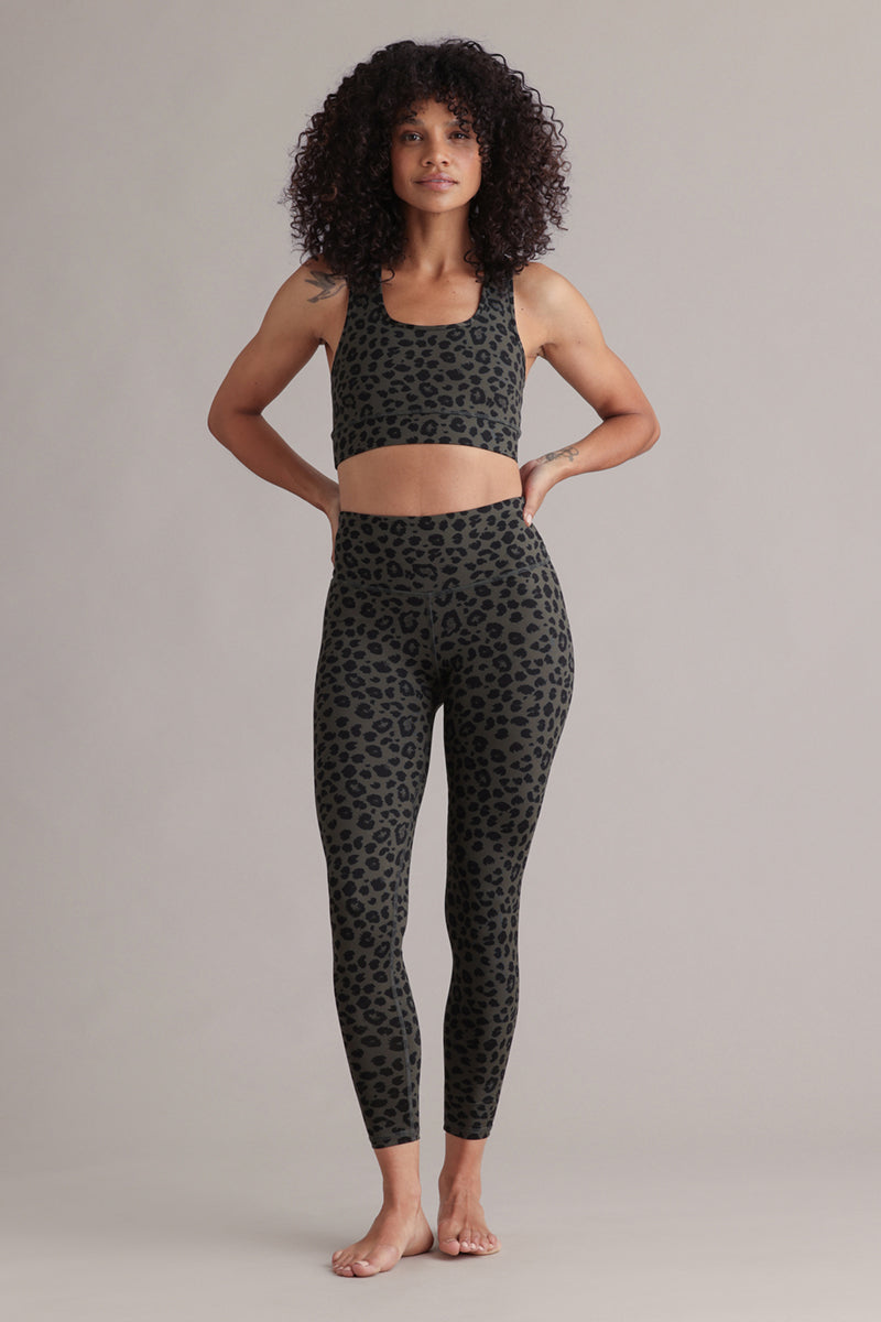 Cropped legging Leo Forest