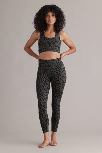 Cropped legging Leo Forest
