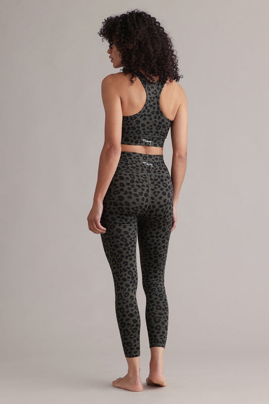 Cropped legging Leo Forest