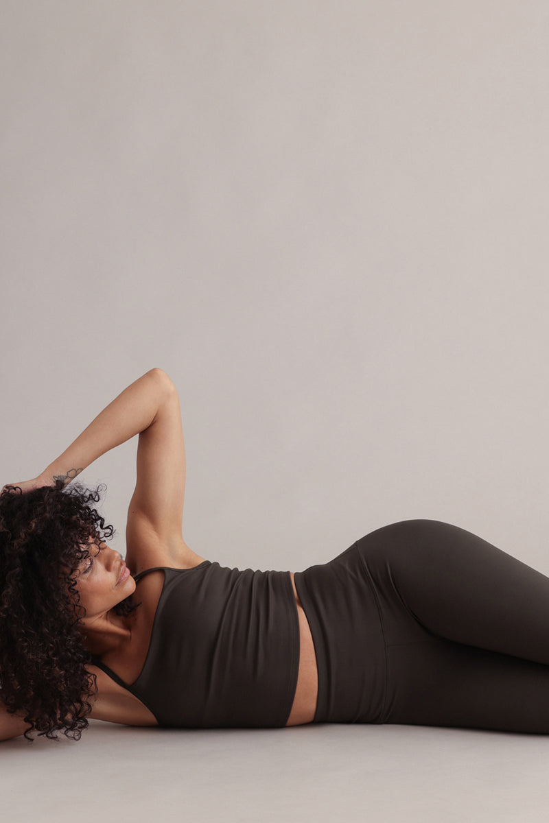 Cropped high-waist legging Always Dressed Forest Night