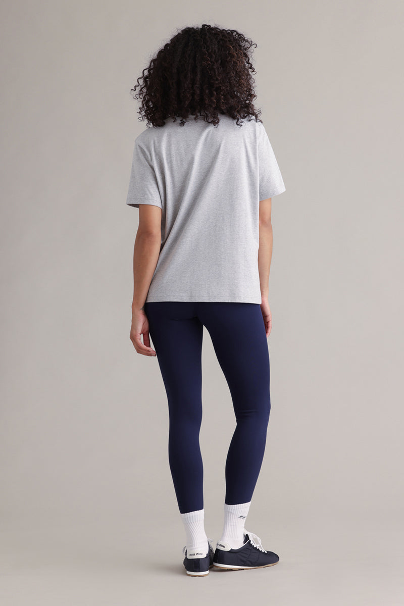 T-shirt Good People Grijs Melange