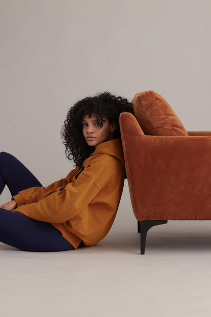 Hoodie Good People Pompoenkruid