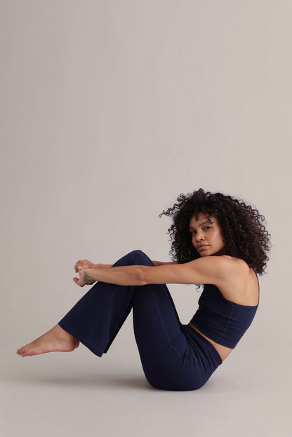 Lange bustier Altijd gekleed Bariton Blauw