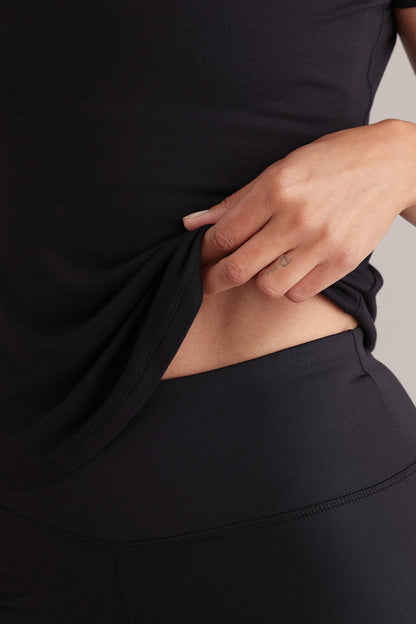 Actief T-shirt Zwart