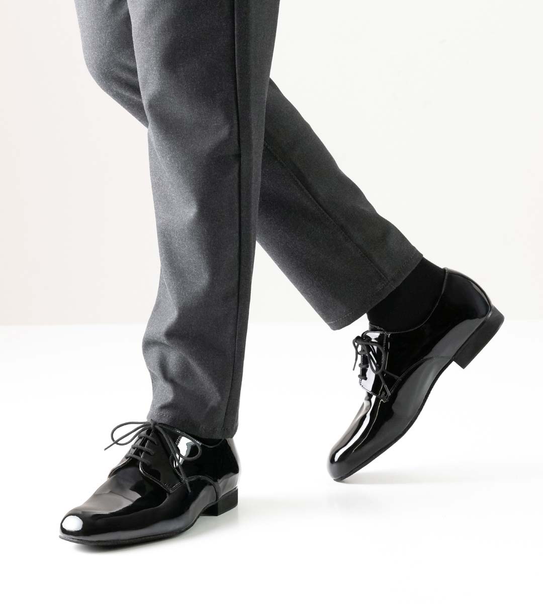 Werner Kern Lecce - extraweit Lackleder – schwarz