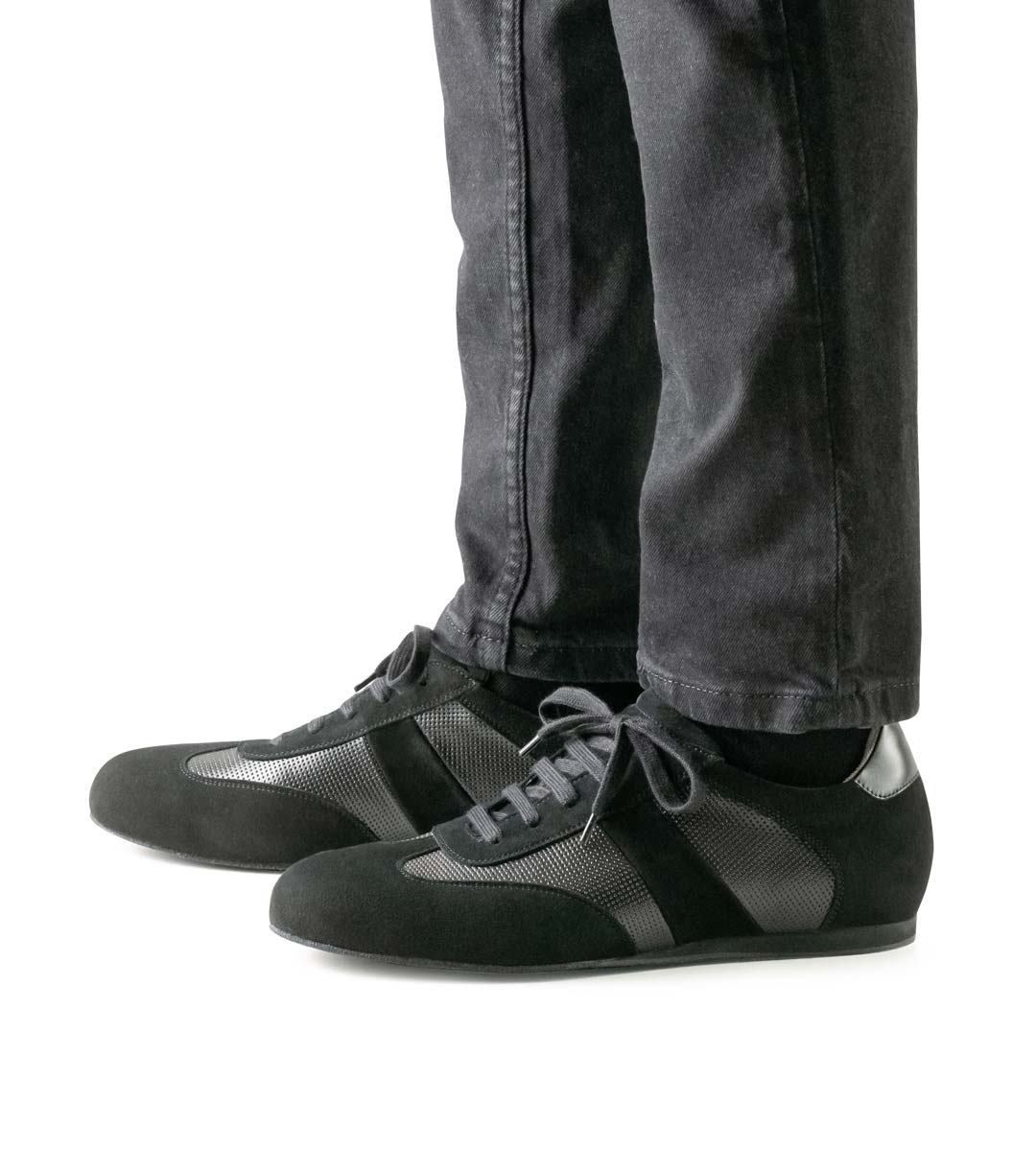 Werner Kern Bari Velourleder / Nappaleder – schwarz