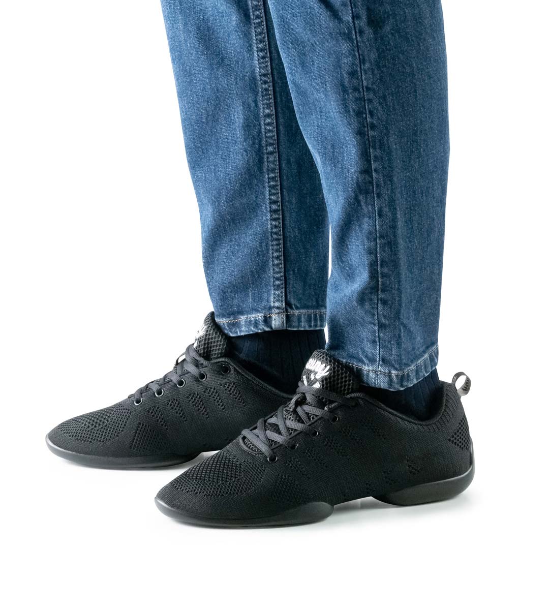 Anna Kern Sneaker 4020 Knit – schwarz