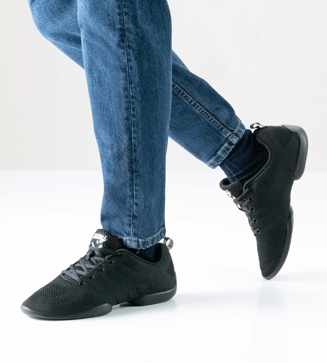 Anna Kern Sneaker 4020 Knit – schwarz