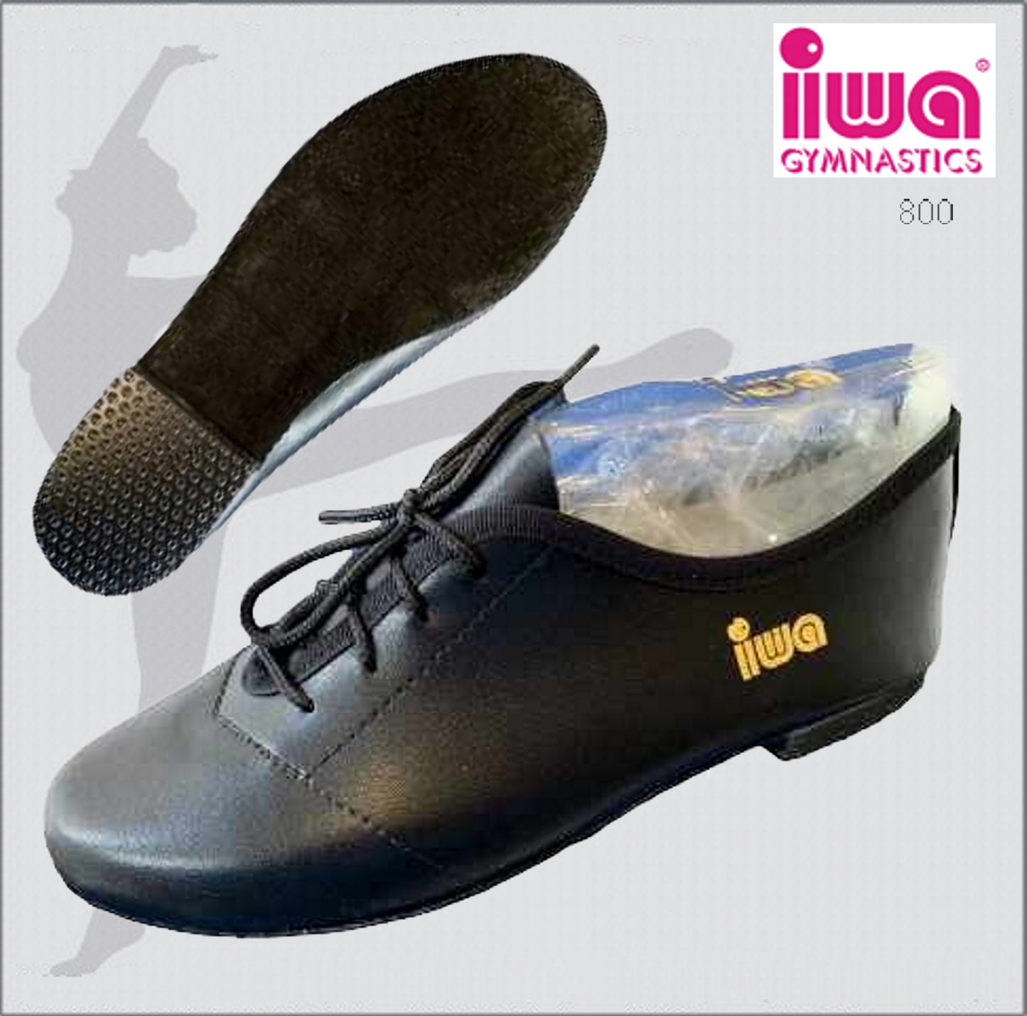 IWA 800 Dansschoenen Jazz Dansschoenen Leer 