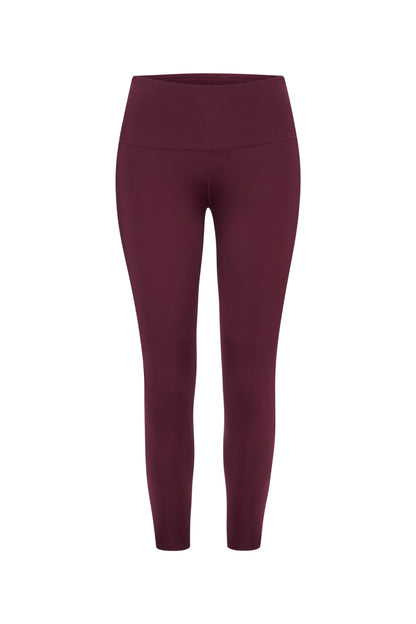Cropped high-waist legging Always Dressed Italian Plum