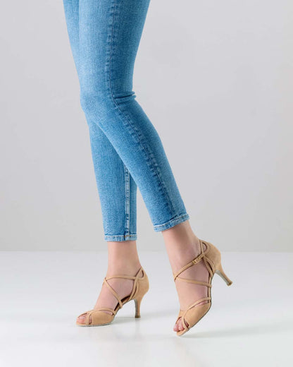 Nueva Epoca Ornella Glanzvelour – beige